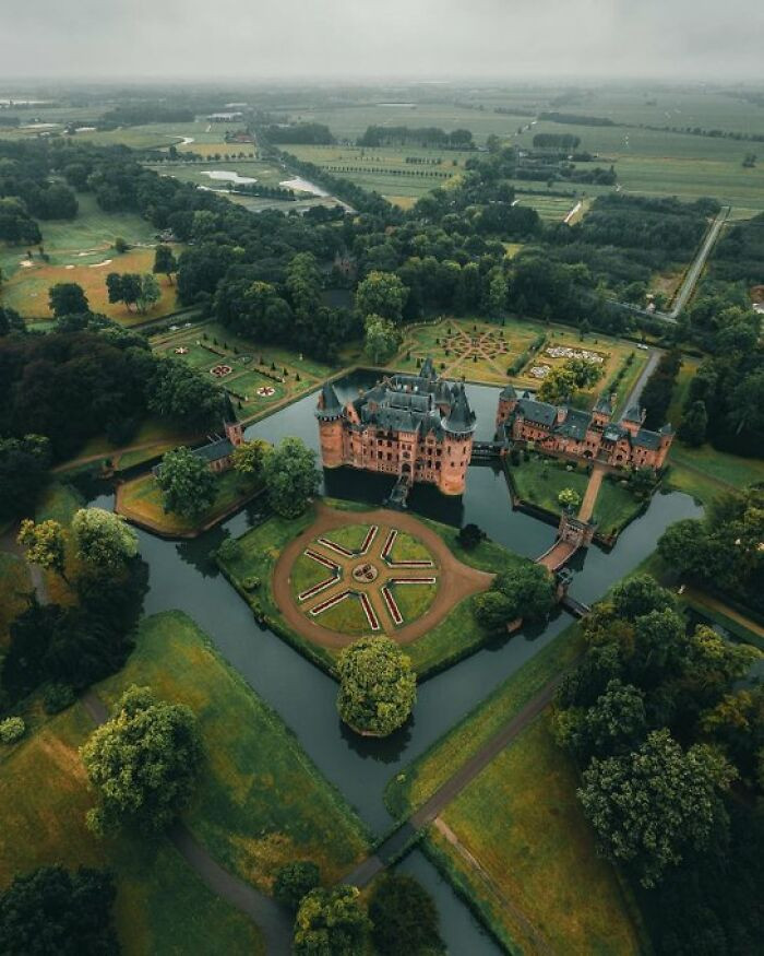 "De Haar Castle In Utrecht, Netherlands"