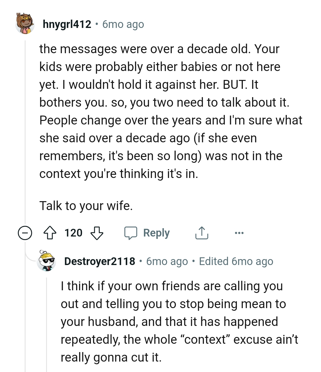 People change over the years