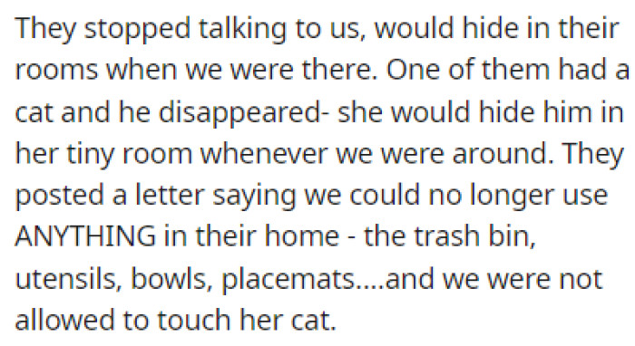 The Girls Stopped Talking to OP and Their Friend and Would Hide from Them