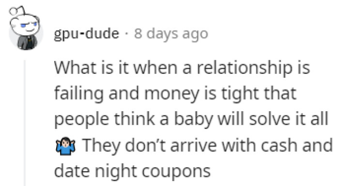 A Baby Won't Solve Your Marriage Issues