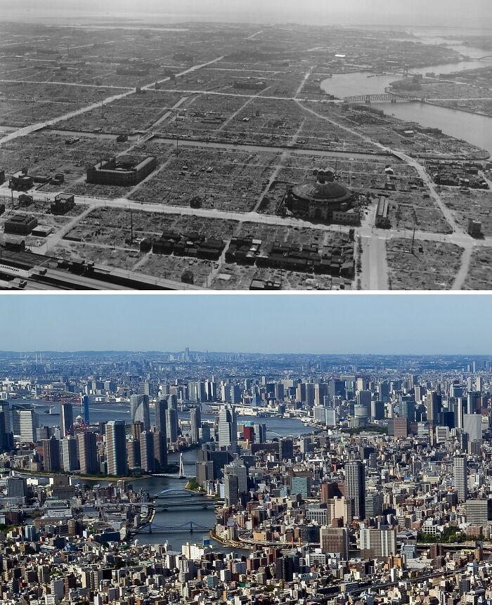 Tokyo 1945 vs. 2014