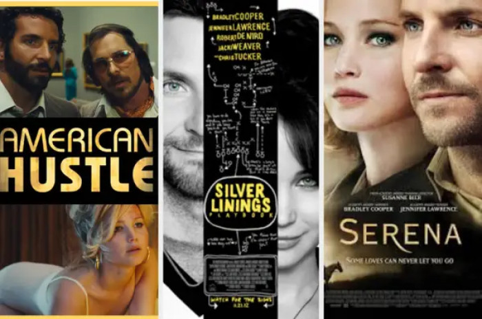 20. Jennifer Lawrence and Bradley Cooper