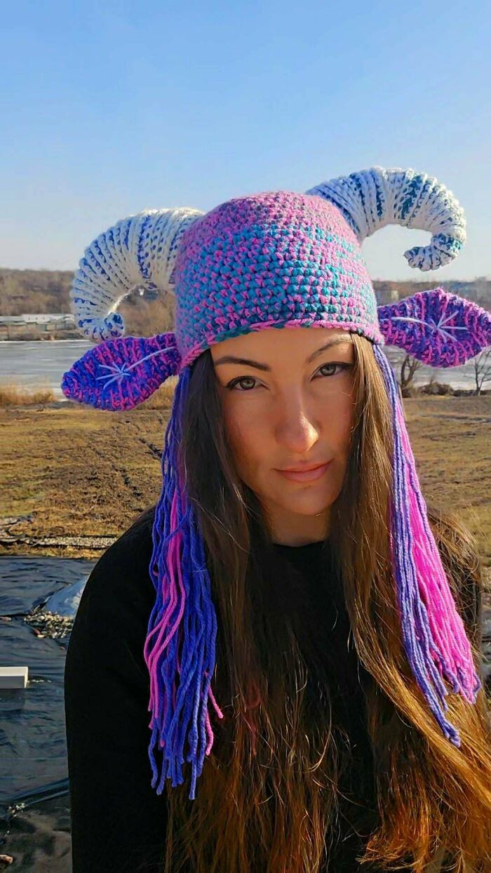"I Crocheted This Hat In Three Days"