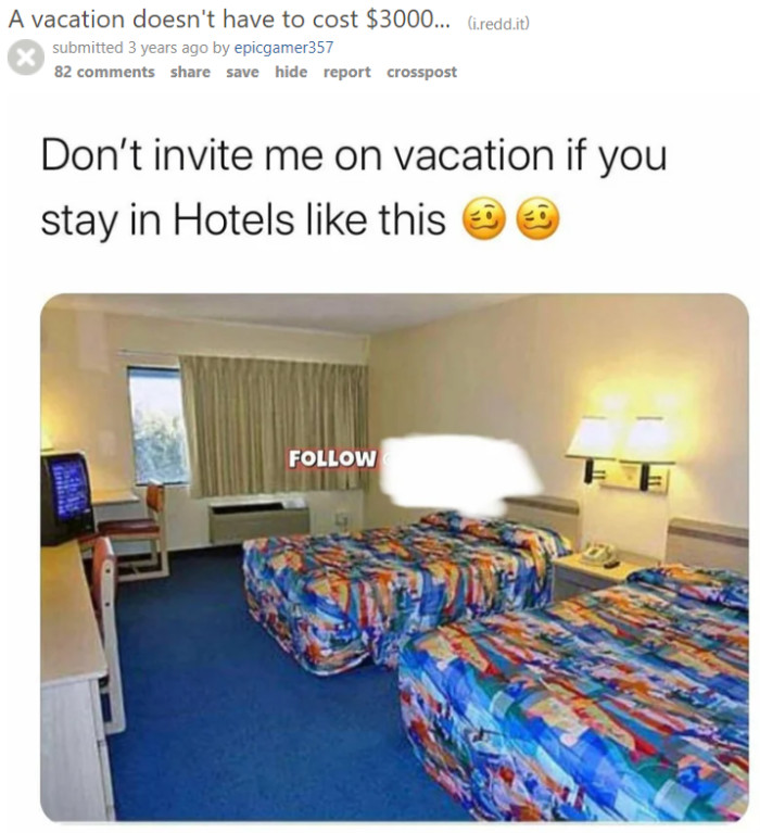 The OP shares this image posted by a choosing beggar.