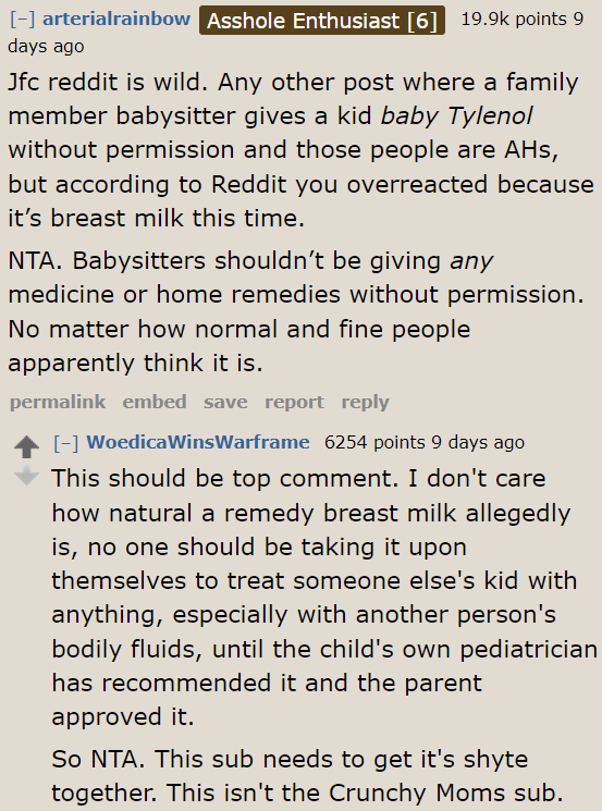 The SIL is the a-hole for treating the OP's daughter without her permission; the action was just way out of line.
