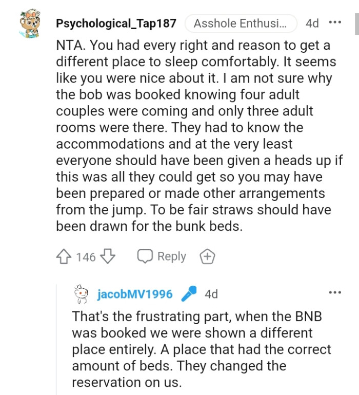 Everyone should have been given a heads-up