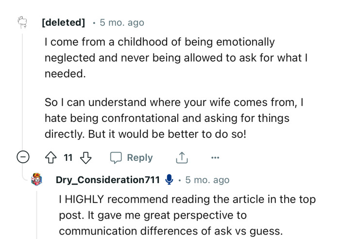 This Redditor seems to understand where OP’s wife is coming from