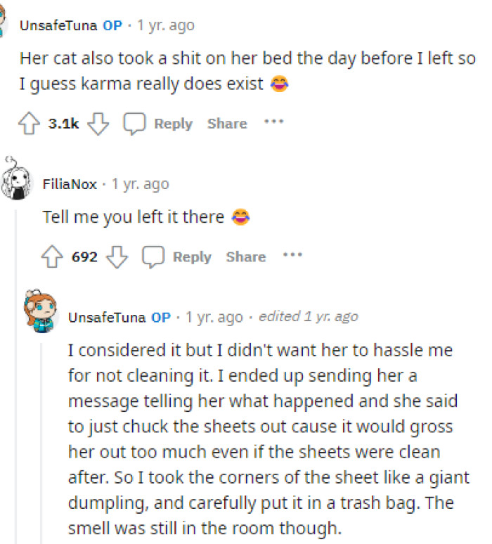 OP came to the comments to provide another small update, suggesting that karma may indeed exist.