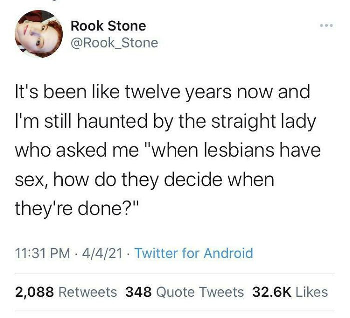 6. Oh no, that poor lady.