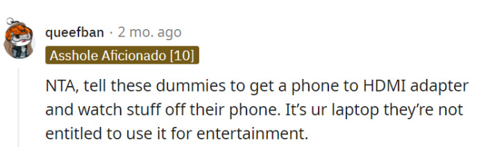 A phone could work, right?!