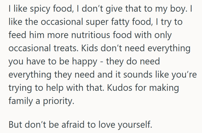 A wholesome reminder that giving kids what they need matters more than giving them everything.