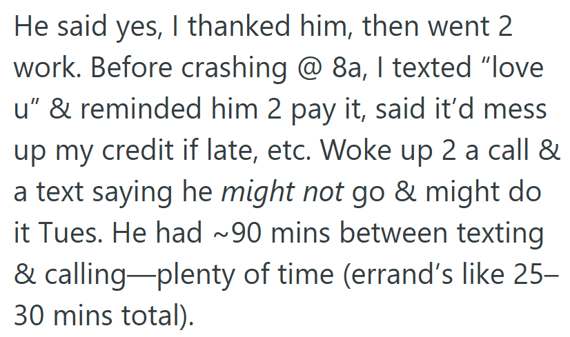 She Went to Bed Trusting He’d Handle It — Only to Wake Up to a Casual “Might Not Go.”