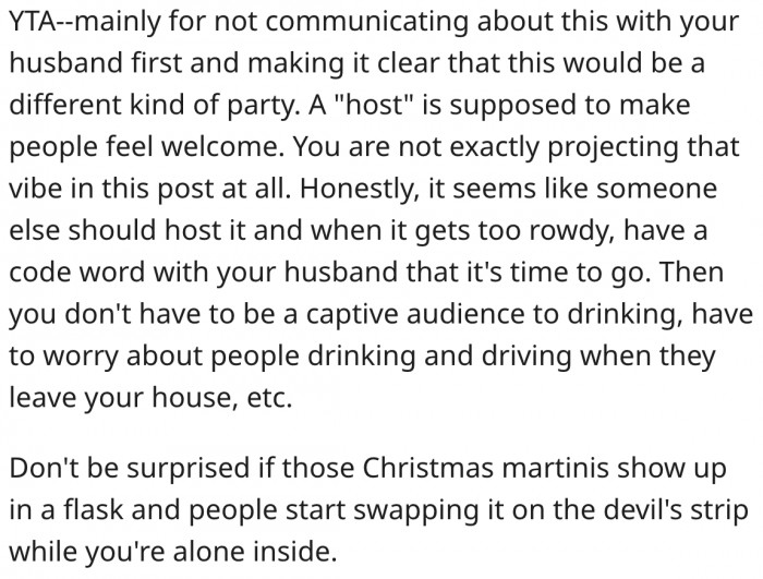 11. A host's job is to make their guests feel welcomed.