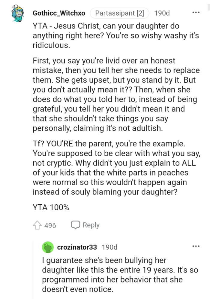 The OP Is Livid Over an Honest Mistake