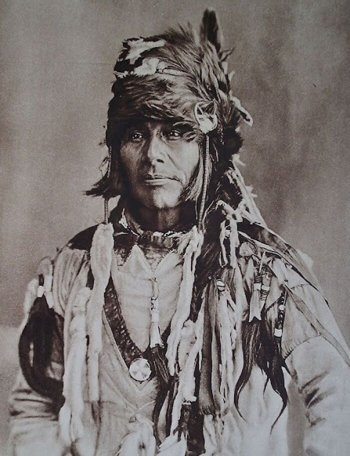 A Canadian Cree Indian, 1920s