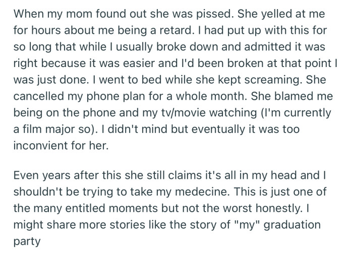 In their mom’s view, their ADHD is not real and they shouldn’t be taking any medication