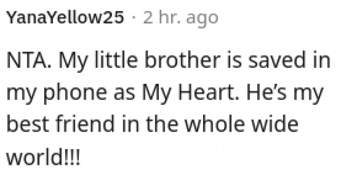 He's my best friend in the whole world