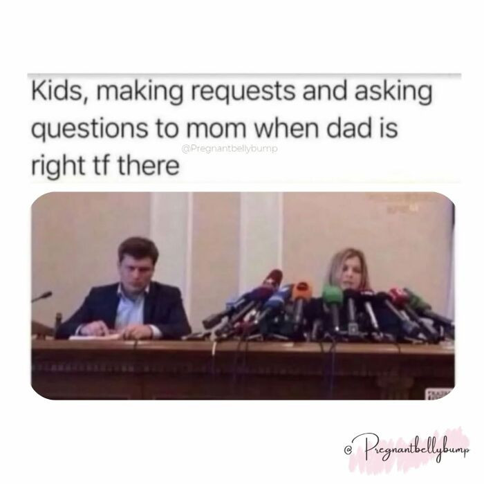 39. “Mom is basically customer service, and dad’s just tech support on standby.”