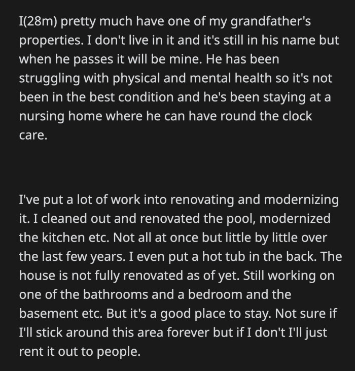 His friend freaked out and asked OP if he saw anything and why she wasn't informed about the cameras