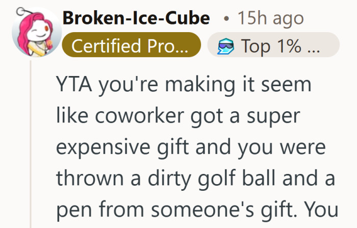 From another perspective, the price difference may not have been as dramatic as it felt in the moment.