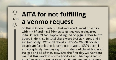 Woman Refuses To Venmo Money After Her Boyfriend’s Friends Let A Stranger Into Their Airbnb