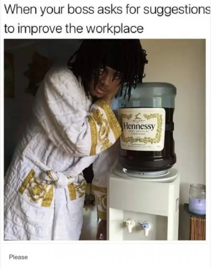 23. When your boss seeks suggestions