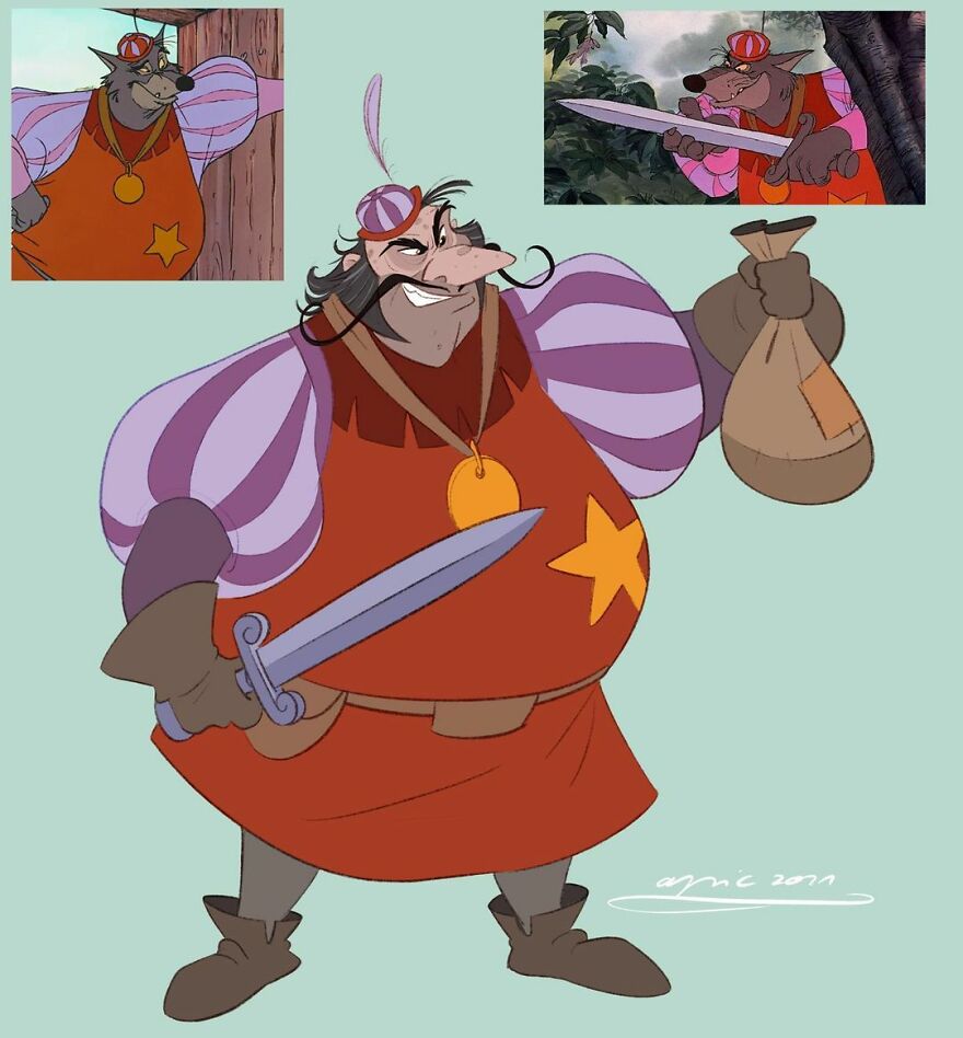 13. The Sheriff of Nottingham, from Robin Hood