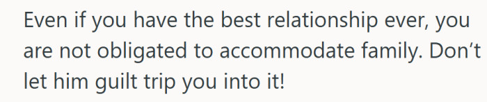 Love doesn’t mean free rent — even family ties need a lease agreement sometimes.
