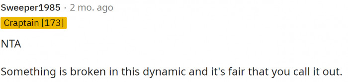 Exactly this. Obviously, there's something going on, and I'd find out what it is.