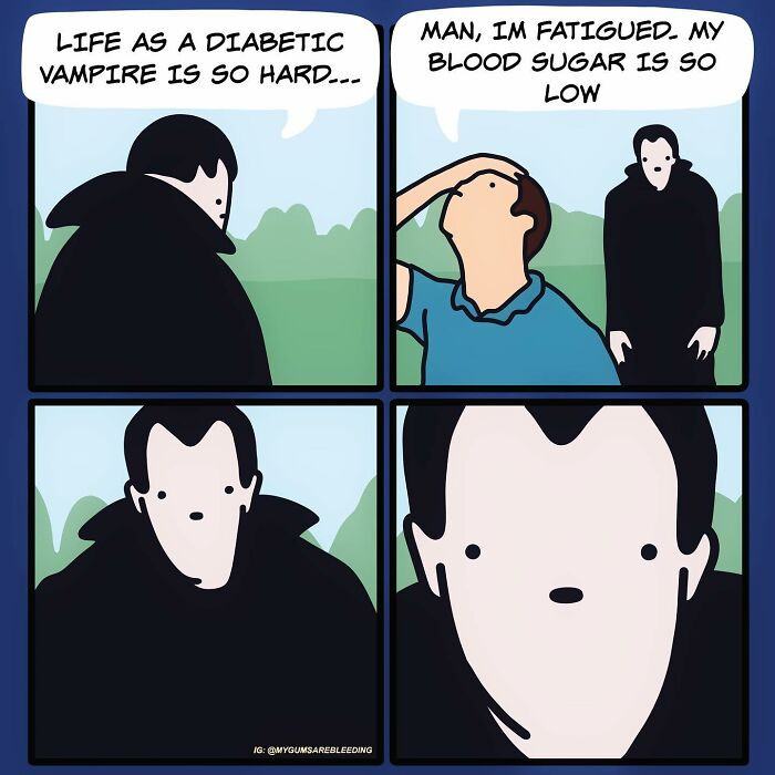 7. Life as a diabetic vampire