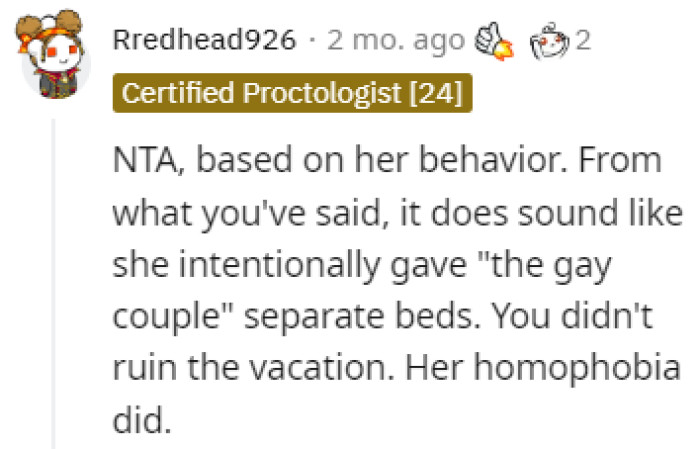 It did seem intentional