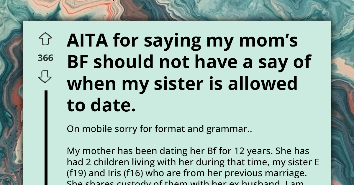Woman Confronts Mom's Boyfriend Over Sister's Dating Rights, Sparks Dinner Drama