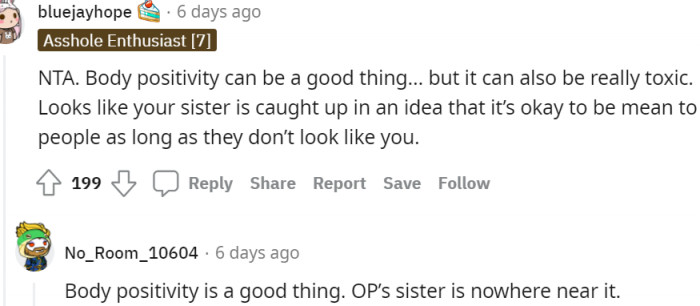 4. Body positivity can be both toxic and good