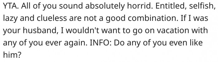 15. Their family is a mismatch.
