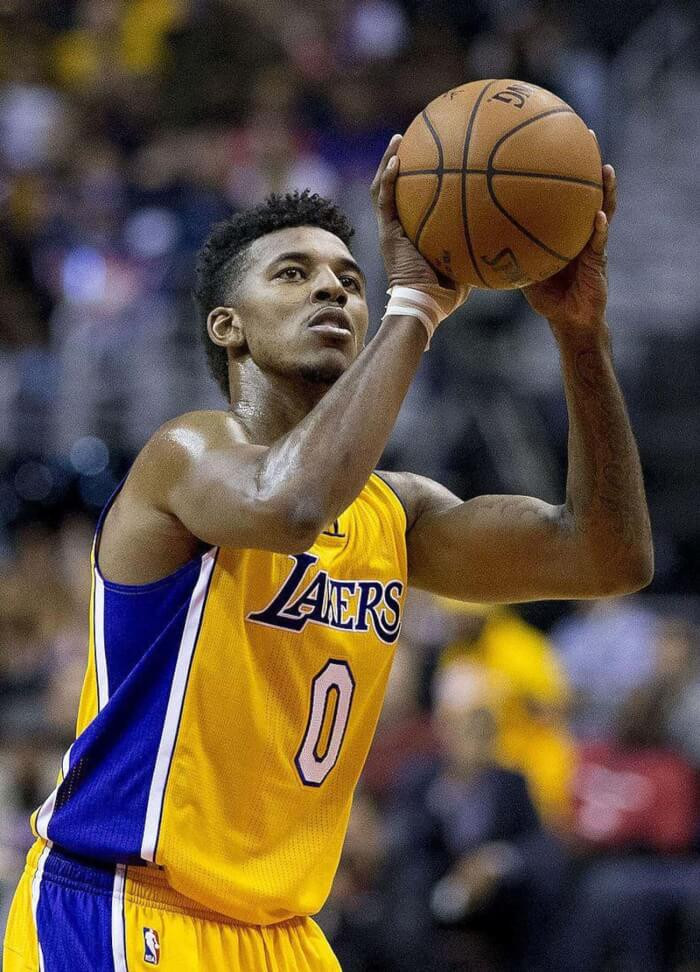 10. Nick Young, a basketball player popularly known as Swaggy P, misplaced his beloved Red October sneakers at home.