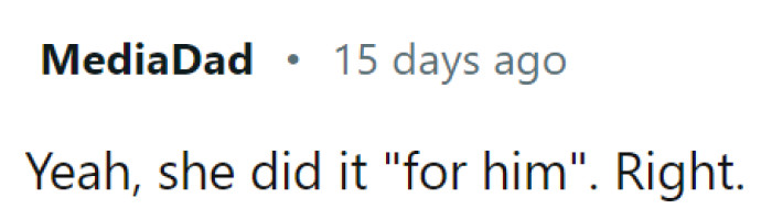 It is obvious who is the star of the show