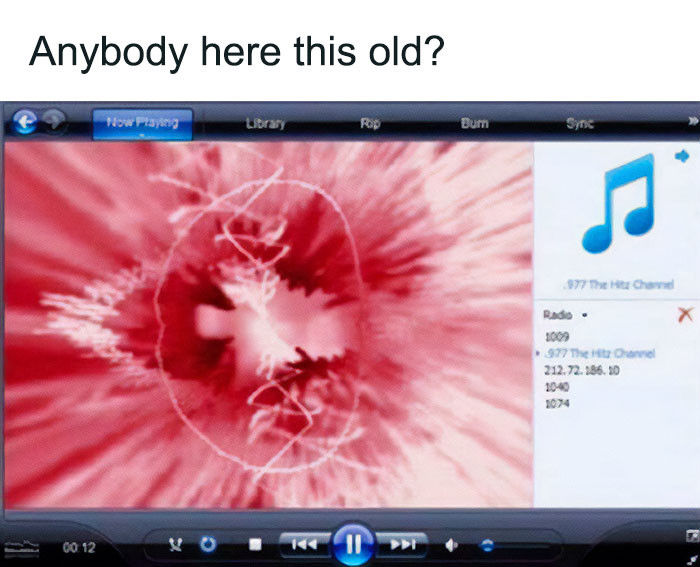 2. This is a Visualizer in Windows Media Player