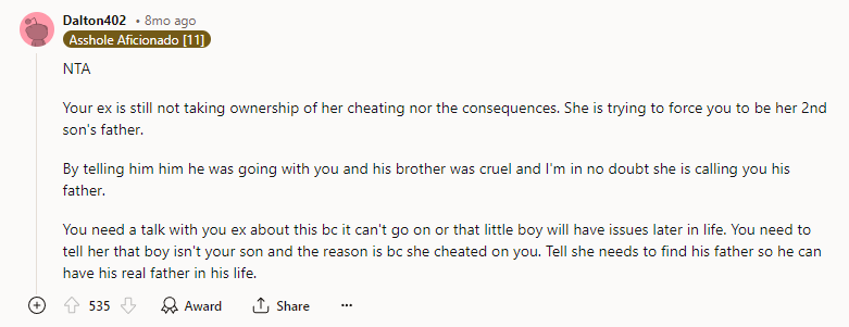 She Is Trying to Force You to Be Her Second Son's Father