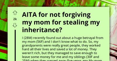 Mom Lives High Life Using Money She Stole From Her Adult Children's Inheritance With No Remorse