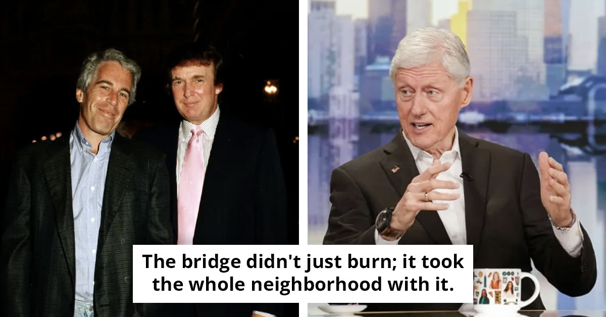 Bill Clinton shares the 'true reason' behind the end of Trump and Epstein's friendship