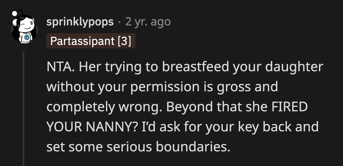 OP needs to change how he views his relationship with his mother-in-law. She harmed his baby.