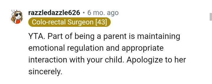 The OP should sincerely apologize