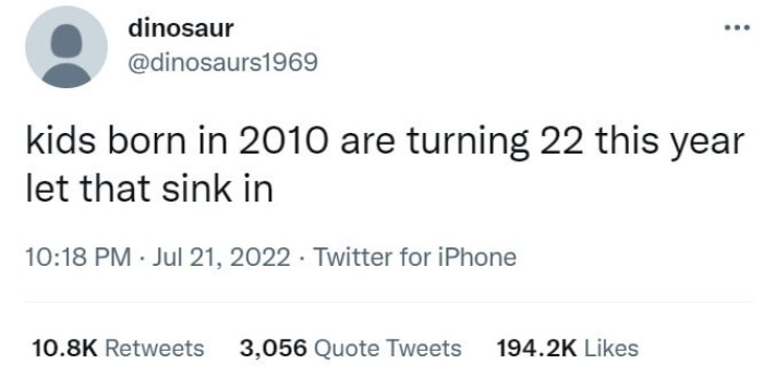 25. They grow up so fast.