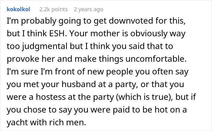 Everyone is the A**hole here