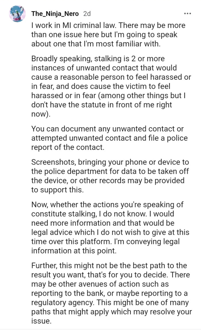 This Redditor is speaking about the one they are familiar with