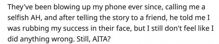 They've been trying to reach her ever since she told them she'd take things to court