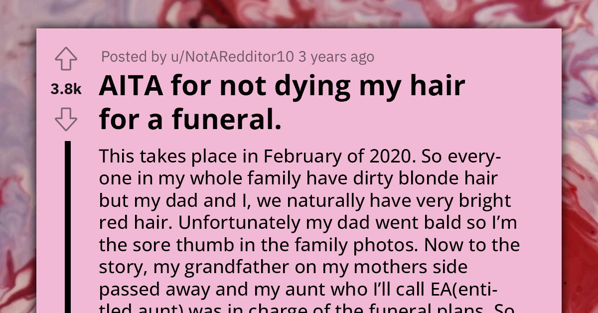 Redditor Roasts Entitled Aunt To Tears After She Attacked Them For Not Coloring Their Natural Hair To Fit In With The Family