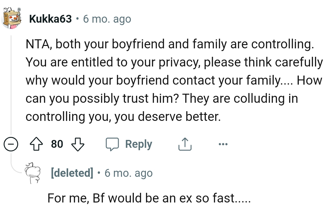 They are all colluding in controlling the OP