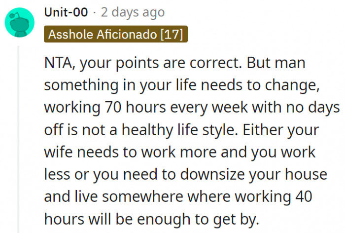 1. OP's points are right, but he needs a lifestyle change before he gets burned out