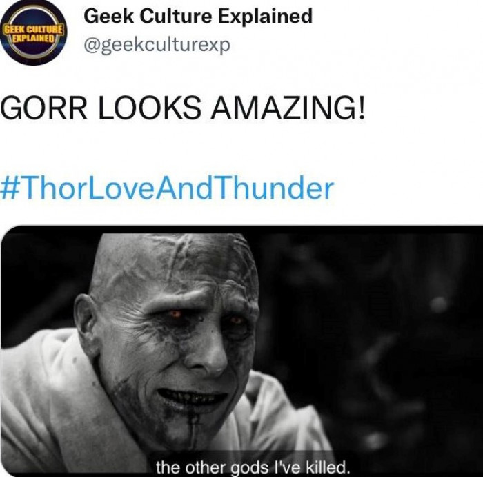 2. He looks terrifying—and we love that for him